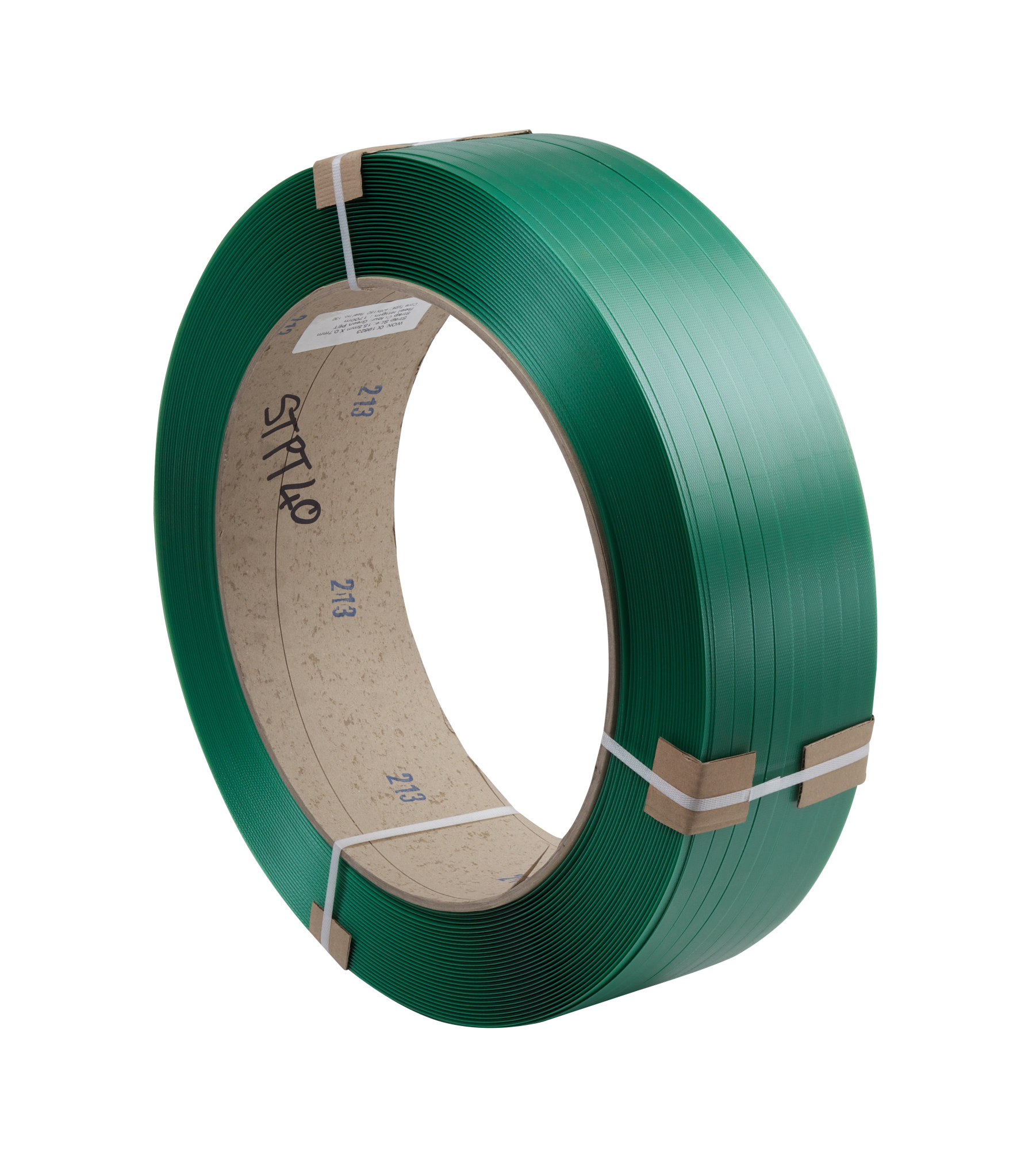 15.5 x 0.85mm x 1500m Green PET Strapping (406/150)